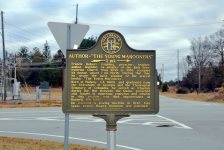 Author - "The Young Marooners" historical marker