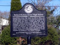 Ballard-Hudson Senior High School historical marker