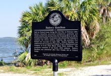 Battery Hamilton historical marker
