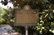 Bellevue, Home of Sen. Benjamin Harvey Hill historical marker