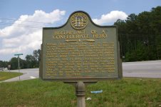 Birthplace of a Confederate Hero historical marker
