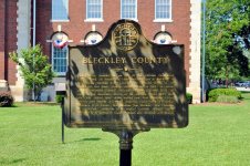 Bleckley County historical marker