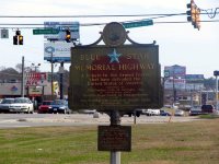 Blue Star Memorial Highway historical marker (Baldwin County)