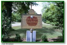 Blue Star Memorial Highway historical marker (Morgan County)