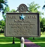Blue Star Memorial historical marker (Bryan County)