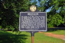 Brinson historical marker