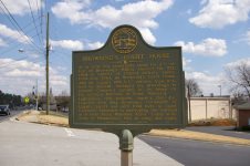 Browning's Court House historical marker