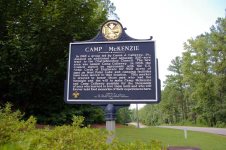 Camp McKenzie (Side 2) historical marker