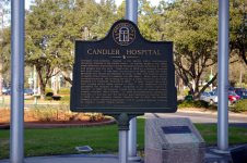 Candler Hospital historical marker