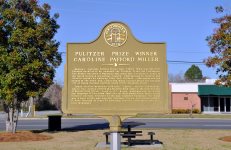 Caroline Miller historical marker
