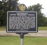 Centerville United Methodist Church (Side 2) historical marker