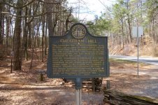 Cheatham Hill historical marker