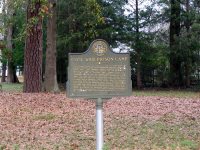 Civil War Prison Camp historical marker