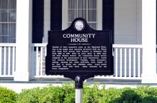 Community House historical marker