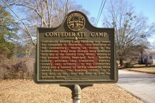 Confederate Camp historical marker