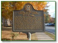 Cook & Brother Confederate Armory historical marker