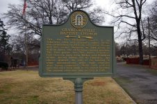 Crawfordville Baptist Church historical marker