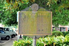 De Soto Trail historical marker