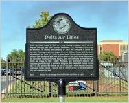 Delta Air Lines historical marker