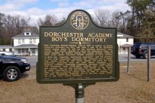 Dorchester Academy Boy's Dormitory historical marker