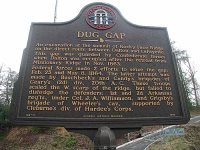 Dug Gap historical marker