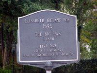 Elisabeth Ireland Poe Park historical marker