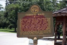 Federal Raid historical marker