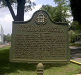 First Cotton Mill in Northwest Georgia historical marker