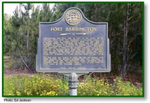 Fort Barrington historical marker