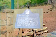 Fort Peachtree, War of 1812 historical marker