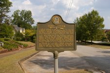 Fort Tyler historical marker