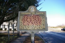 Founding of Griffin historical marker