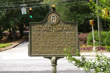 Gen. J.D. Cox's Div. to Old Cross Keys historical marker