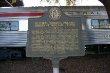 General Casimir Pulaski/Sergeant William Jasper historical marker