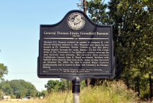 General Thomas Edwin Greenfield Ransom historical marker