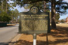 Georgia Southwestern State University historical marker