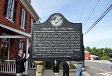 Georgians in the Union Army historical marker