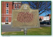 Governor Thomas W. Hardwick historical marker