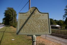 Hardee's Corps at Jonesboro historical marker