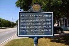 High Uptown Historic District historical marker