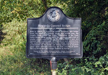 Howard's Covered Bridge historical marker