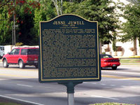 Jesse Jewell historical marker