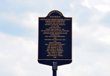 Lincolnton Presbyterian Church historical marker