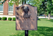 Lucian A. Whipple historical marker