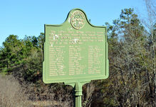 Luther Story Bridge historical marker
