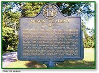Meson Academy historical marker
