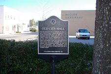 Old City Hall historical marker