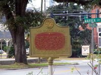 Old Coffee Road historical marker
