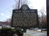 Outer Defense Line historical marker