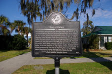 Port of Darien historical marker
